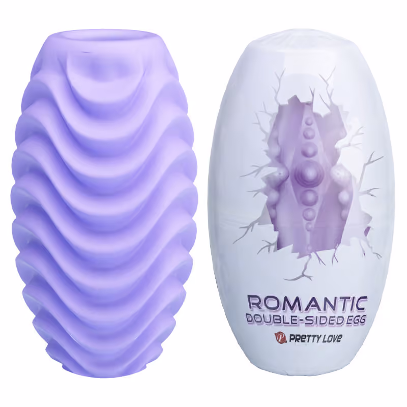 Двусторонний мастурбатор-яйцо Romantic от Pretty Love