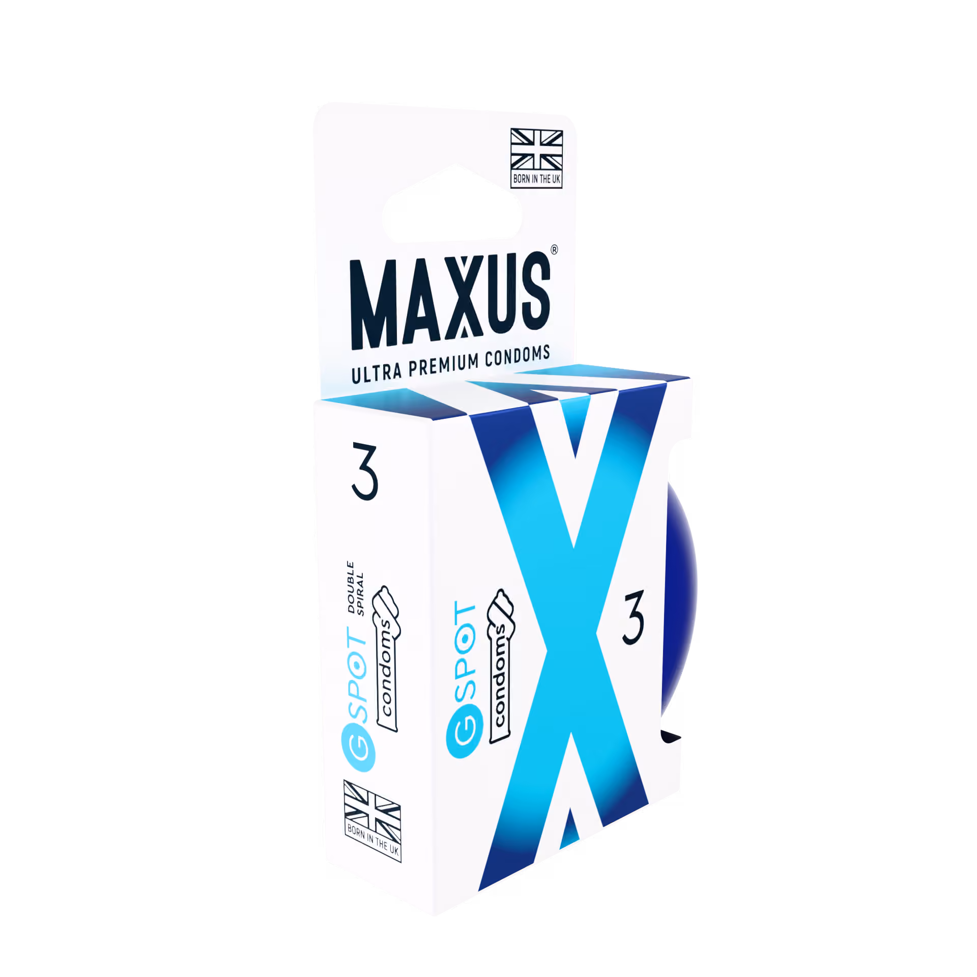Презервативы Maxus G Spot, двойная спираль, 3 шт