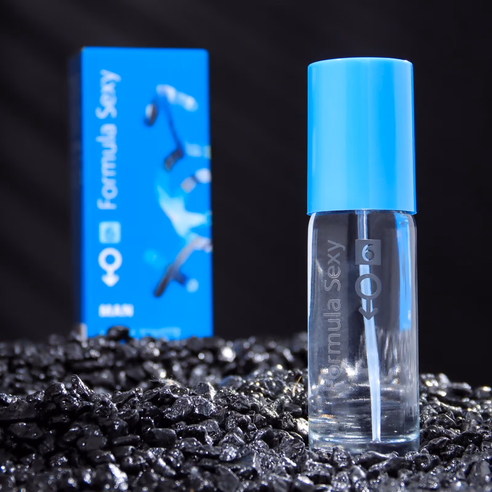 Туалетная вода с феромонами мужская Formula Sexy №6, 30 мл, по мотивам Blue Label Givenchy