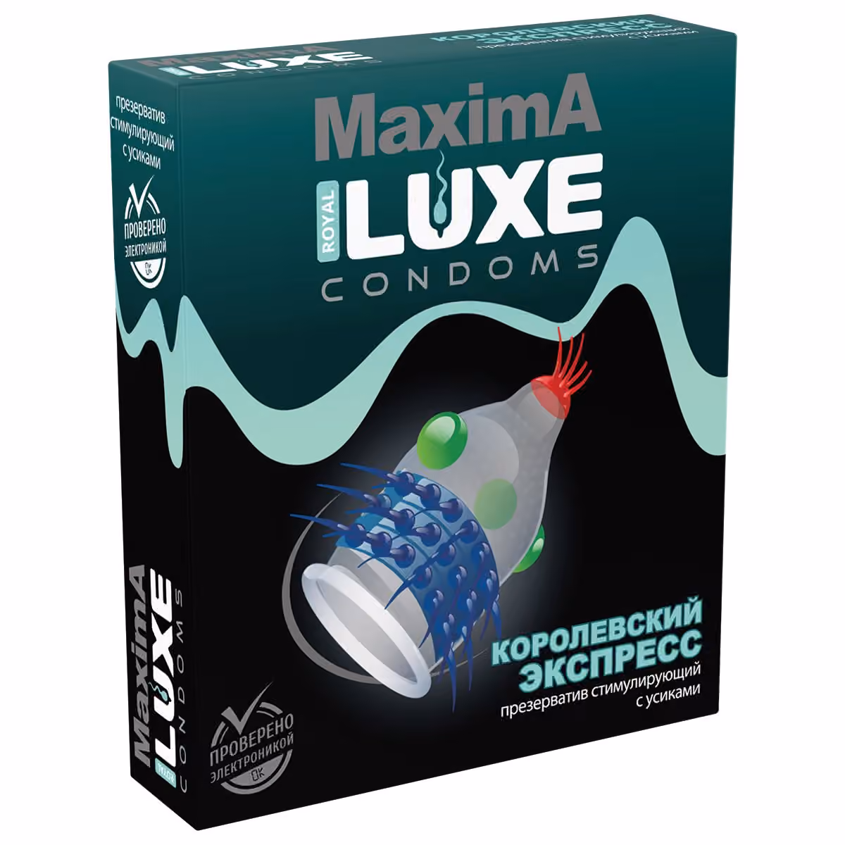 Презервативы Luxe Maxima Королевский Экспресс, 1 шт