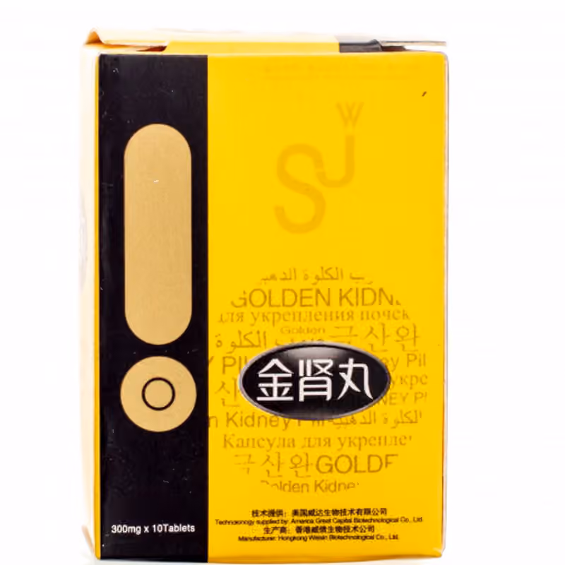 Мужской возбудитель Golden Kidney Pill, 1 шт