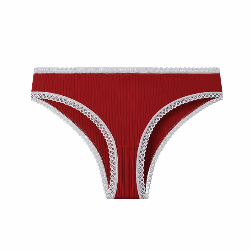 Трусики Ribbon Touch, бордовый, S