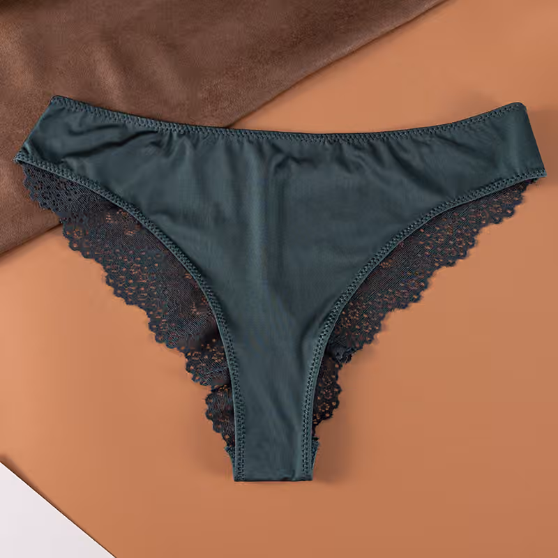 Трусики-бразильяна Emerald Satin, M