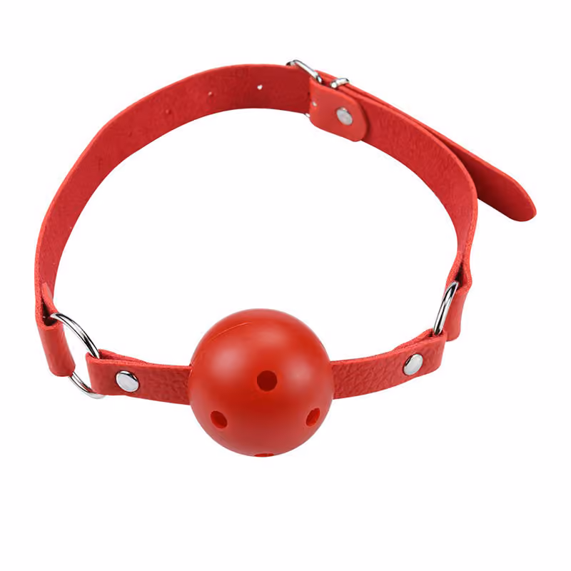 Кляп Dominance Ball Gag, красный