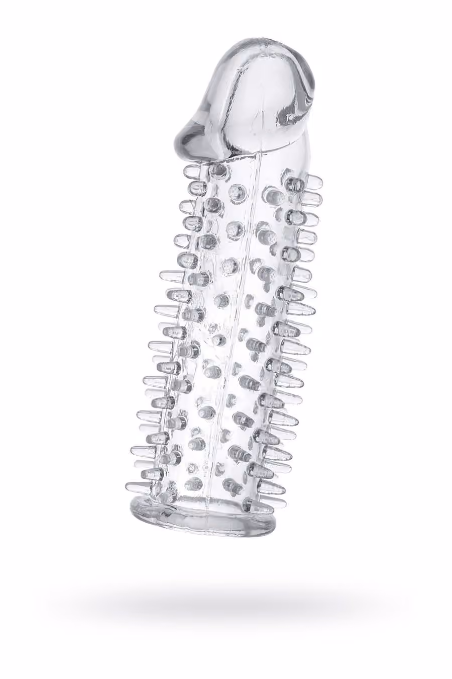 Насадка на пенис Basic от TOYFA A-Toys, 12,5 см х 3,2 см 