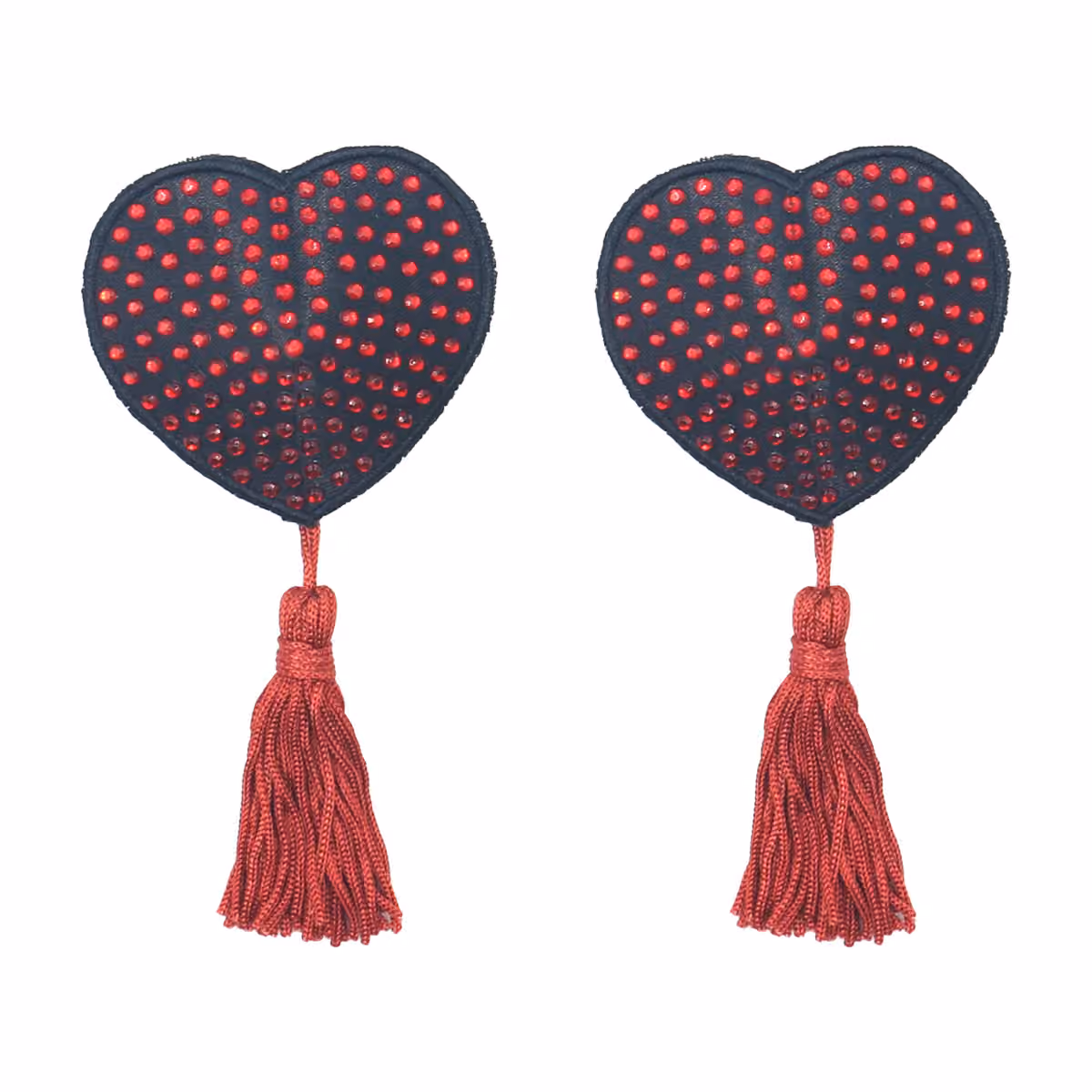 Пэстисы Heart Red Tassel