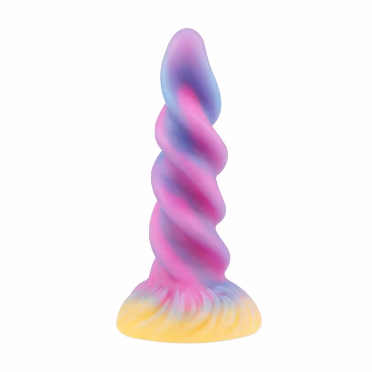 Фантазийный фаллоимитатор Rainbow Fantasy, 17 см х 3,5 см