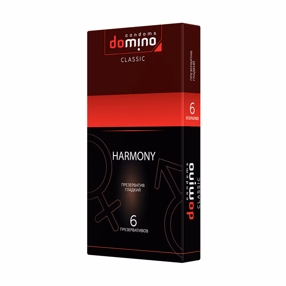 Презервативы Domino Harmony, гладкие, 6 шт