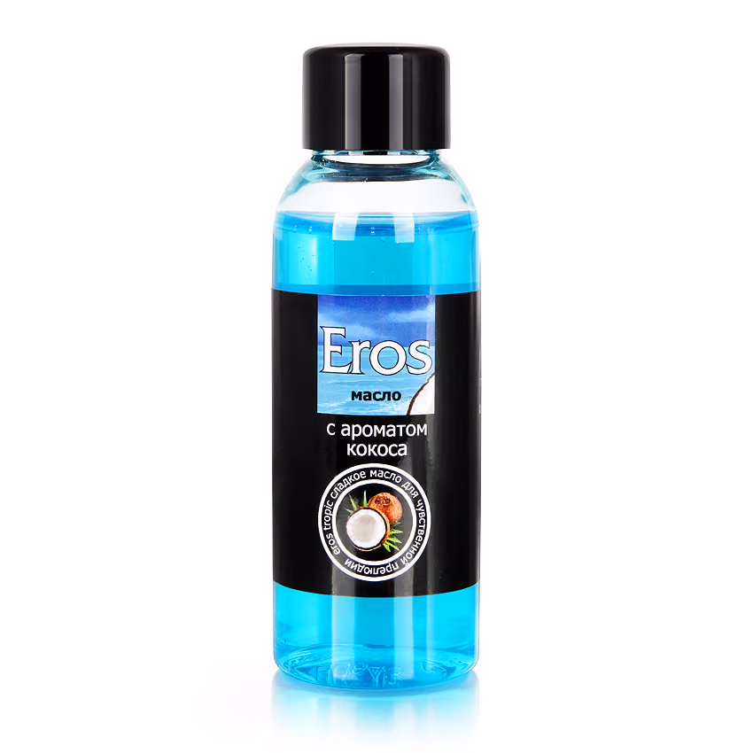 Масло массажное EROS TROPIC, аромат кокоса, 50 мл