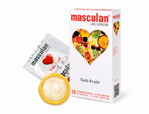 Презервативы Masculan 1 Ultra, ароматизированные, 10шт