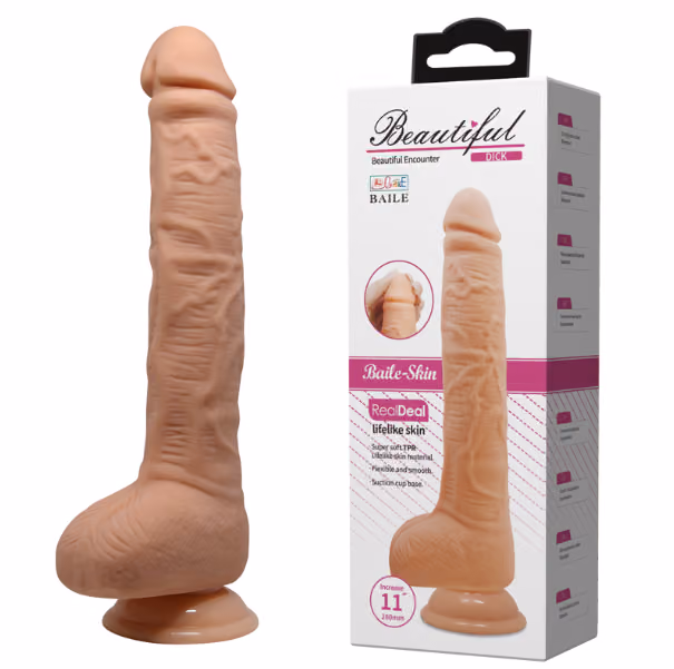 Фаллоимитатор Dick от Baile, 27 см х 4,2 см