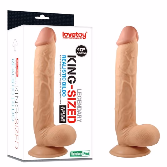 Фаллоимитатор King-Sized от Love toy, 21 см х 4,3 см 