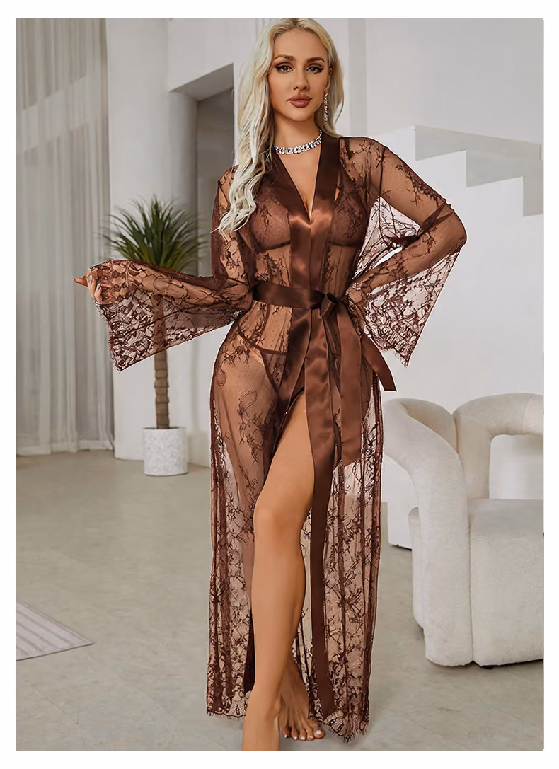 Эротический халат Chocolate Grace, S