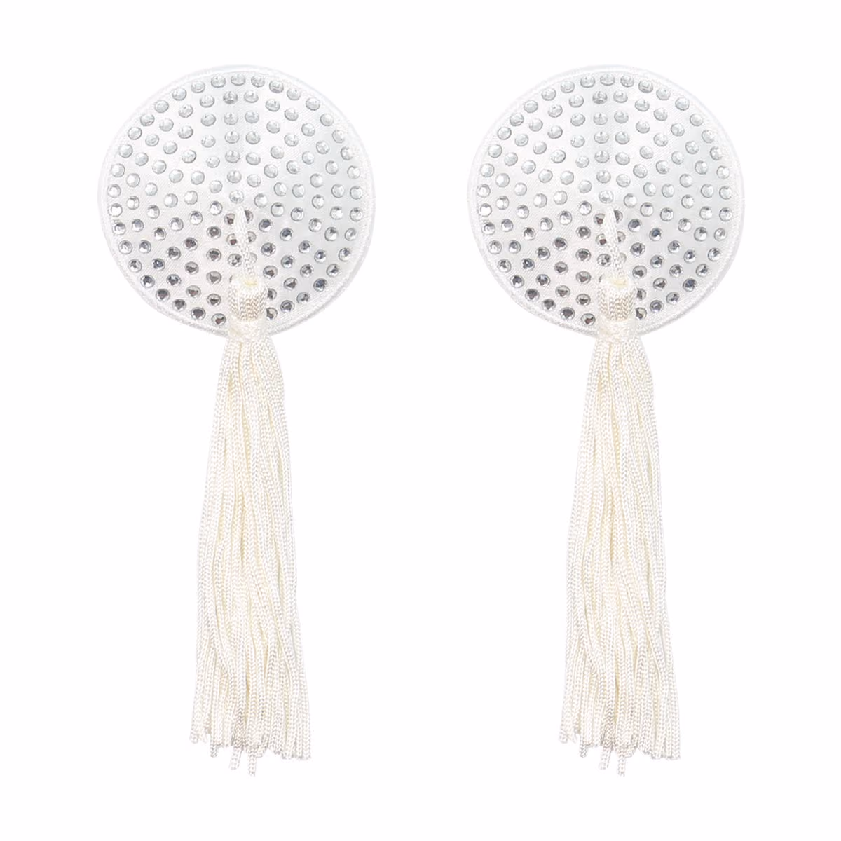 Пэстисы White Burlesque Tassel