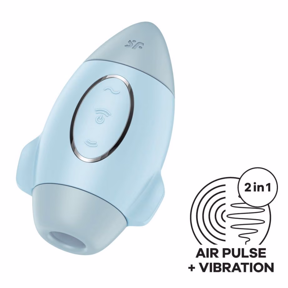 Вакуумный стимулятор с вибрацией Mission Control от Satisfyer