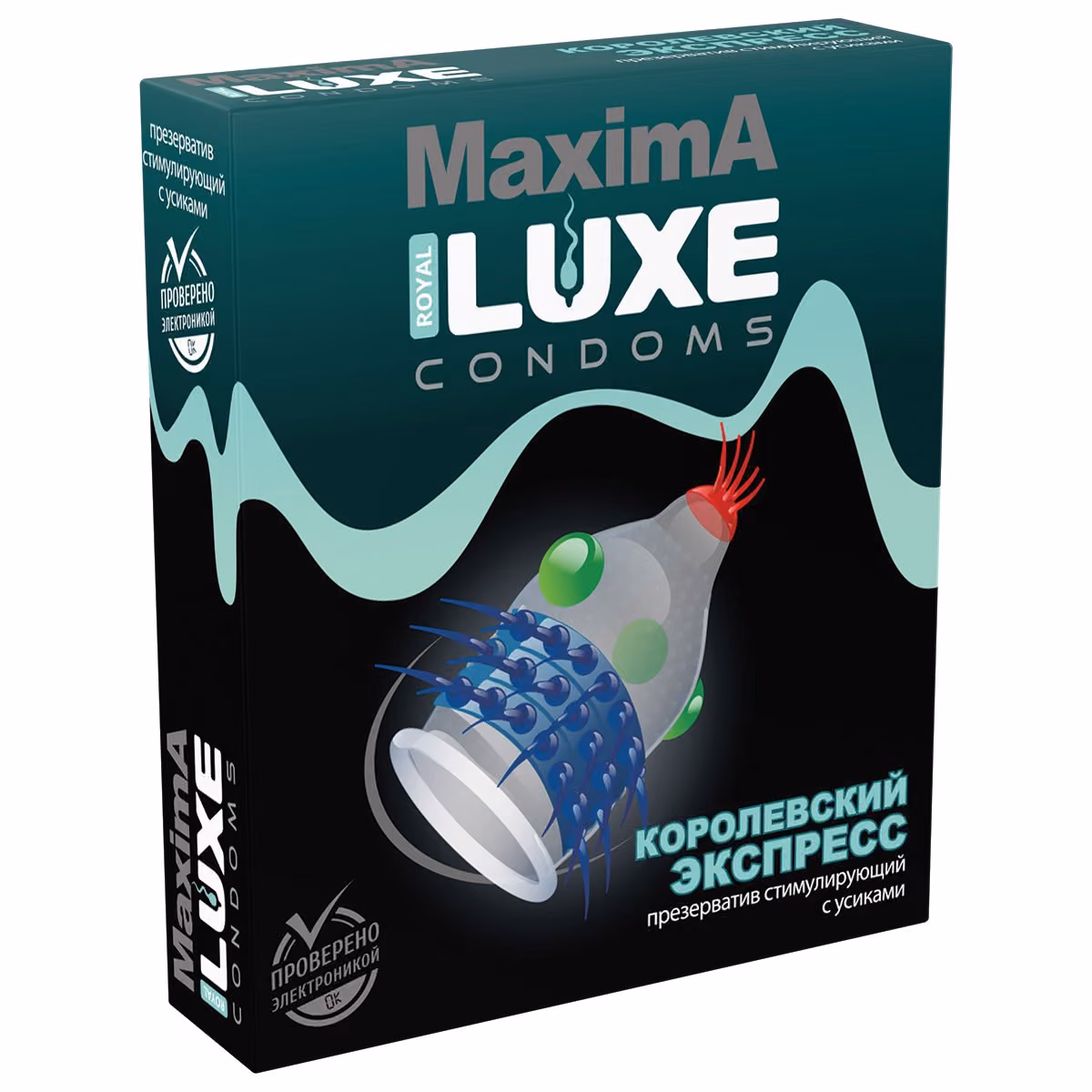 Презервативы Luxe Maxima Королевский Экспресс, 1 шт
