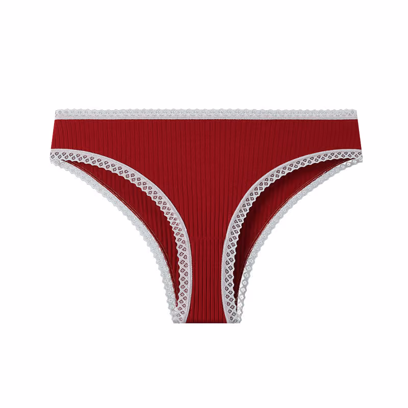 Трусики Ribbon Touch, бордовый, S
