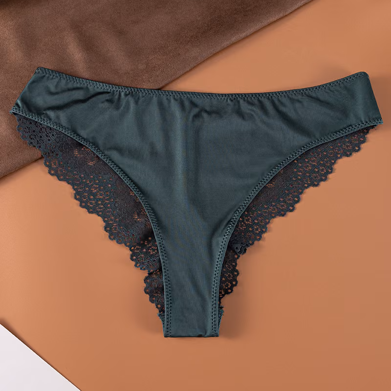 Трусики-бразильяна Emerald Satin, M