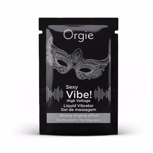 Гель для массажа ORGIE Sexy Vibe High Voltage с эффектом вибрации, 1 мл