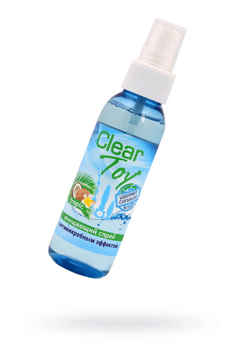 Очищающий спрей ''Clear Toy Tropic'' с антимикробным эффектом, 100 мл