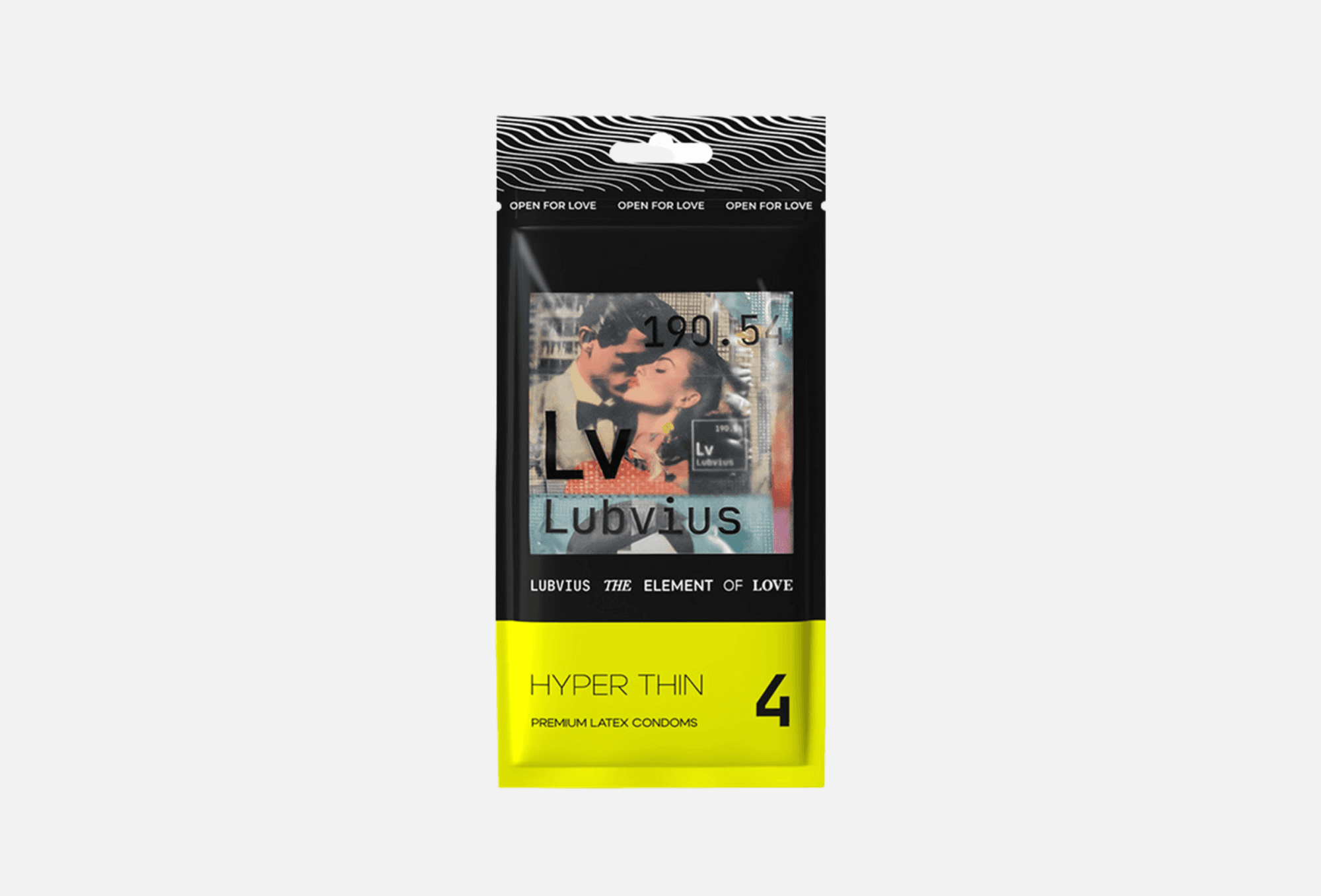 Презервативы Lubvius Hyper Thin, гипертонкие, 4 шт