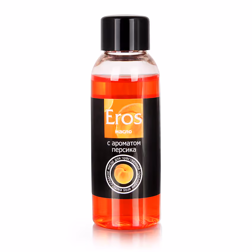 Масло массажное EROS EXOTIC, аромат персика, 50 мл