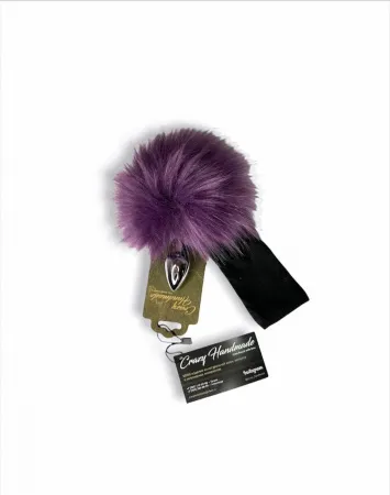 Анальная пробка с искусственным хвостом, фиолетовый — купить в #REGION_NAME#