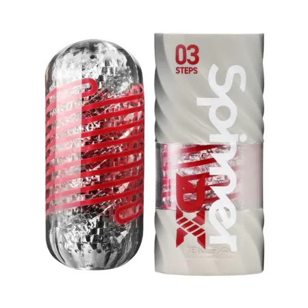 Мастурбатор Spinner DX 03 Steps с эффектом вращения от Tenga — купить в #REGION_NAME#