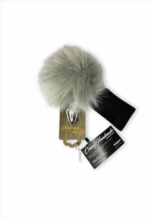 Анальная пробка с искусственным хвостом, серый — купить в #REGION_NAME#