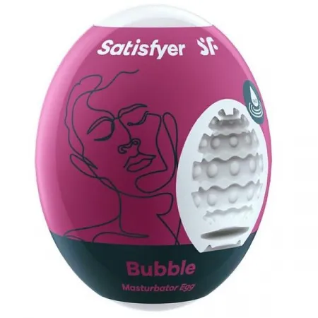 Яйцо - Мастурбатор Bubble от Satisfyer — купить в Алматы
