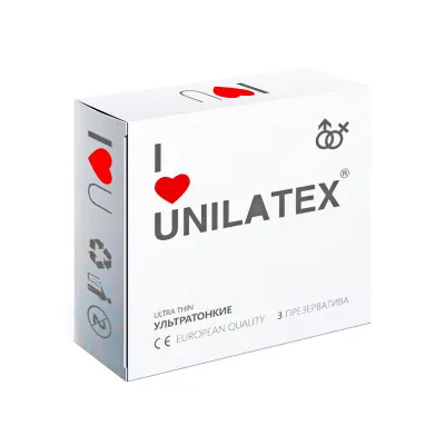 Презервативы Unilatex Ultra Thin, ультратонкие — купить в Алматы