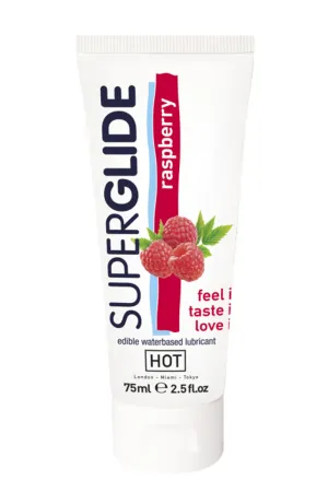 Съедобная смазка Superglide Малина, 75 мл — купить в Алматы
