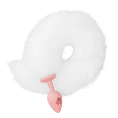 Анальная пробка с длинным хвостом и лапкой CuteTail Long,  2,8 см — купить в #REGION_NAME#