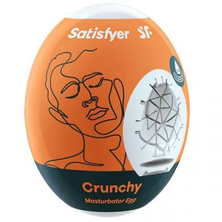 Яйцо - Мастурбатор Crunchy от Satisfyer — купить в #REGION_NAME#