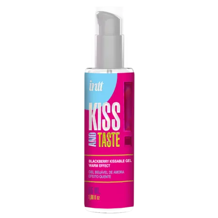 Массажный гель Intt Kiss and Taste Blackberry, 55 мл — купить в #REGION_NAME#