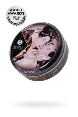 Массажное аромамасло-свеча Shunga, с ароматом пьянящий шоколад — купить в Алматы