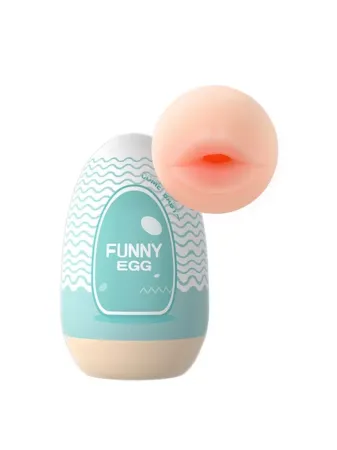Мастурбатор 3D Silicon Egg Realistic, Ротик — купить в #REGION_NAME#