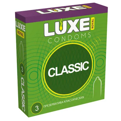 Презервативы Luxe Royal Classic, 3 шт — купить в Алматы