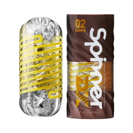 Мастурбатор Spinner DX 02 Bumps с эффектом вращения от Tenga — купить в Алматы