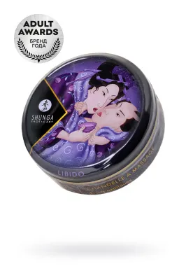 Массажное аромамасло-свеча Shunga, с ароматом экзотических фруктов — купить в Алматы