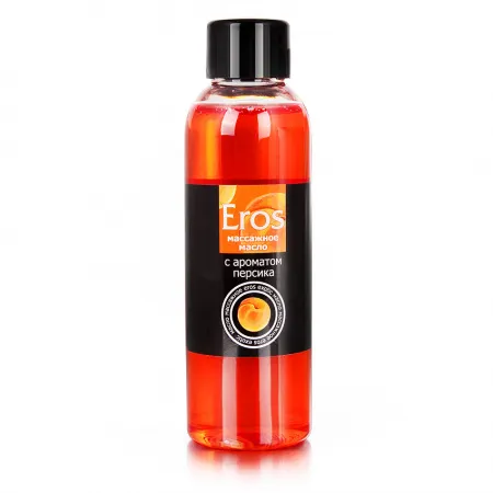 Масло массажное EROS EXOTIC, аромат персика, 75 мл — купить в #REGION_NAME#