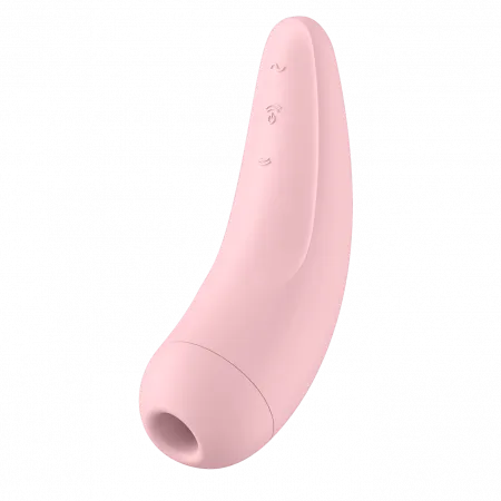 Вакуумный стимулятор с вибрацией Curvy 2+ от Satisfyer — купить в Алматы