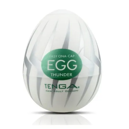 Яйцо - Мастурбатор Egg Thunder от Tenga — купить в Алматы
