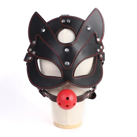 Маска с кляпом Red Muzzle — купить в #REGION_NAME#