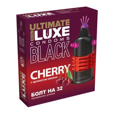 Презервативы Luxe Black Ultimate Болт на 32, 1 шт — купить в Алматы