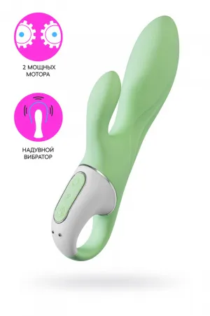 Вибратор-кролик Air Pump Bunny 5 от Satisfyer, надувной — купить в #REGION_NAME#