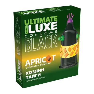 Презервативы Luxe Black Ultimate Хозяин Тайги, 1 шт — купить в Алматы