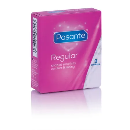Презервативы Pasante Regular, классические, 3 шт — купить в Алматы