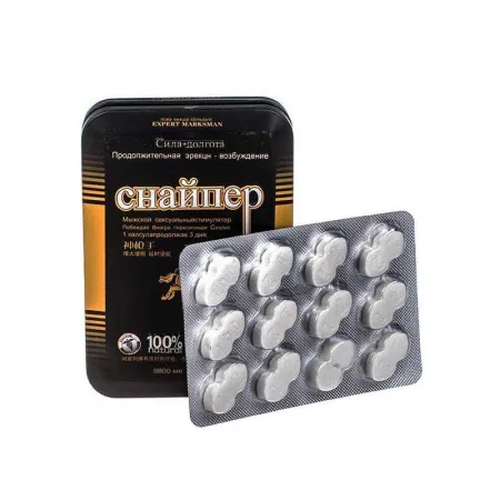 Мужской возбудитель Снайпер, 1 шт — купить в #REGION_NAME#