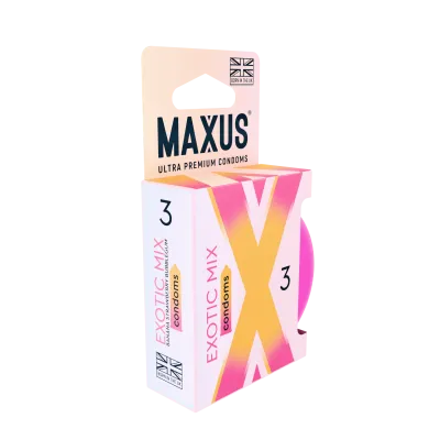 Презервативы Maxus Exotic Mix, ароматизированные — купить в Алматы